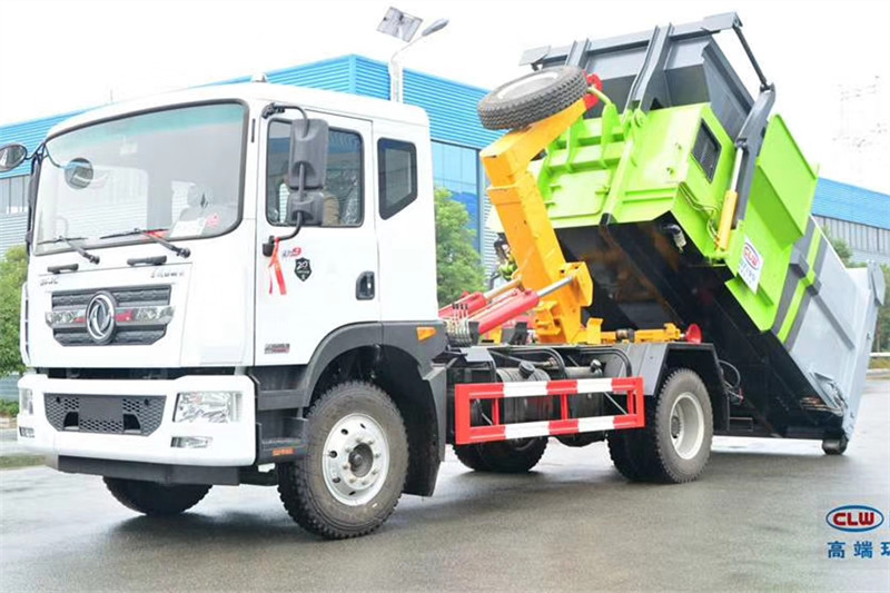 國六東風(fēng)D9套臂垃圾車